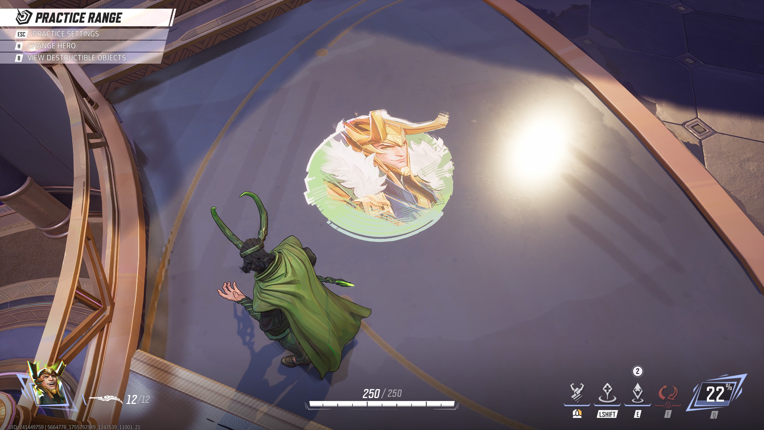 marvel rivals loki sticker