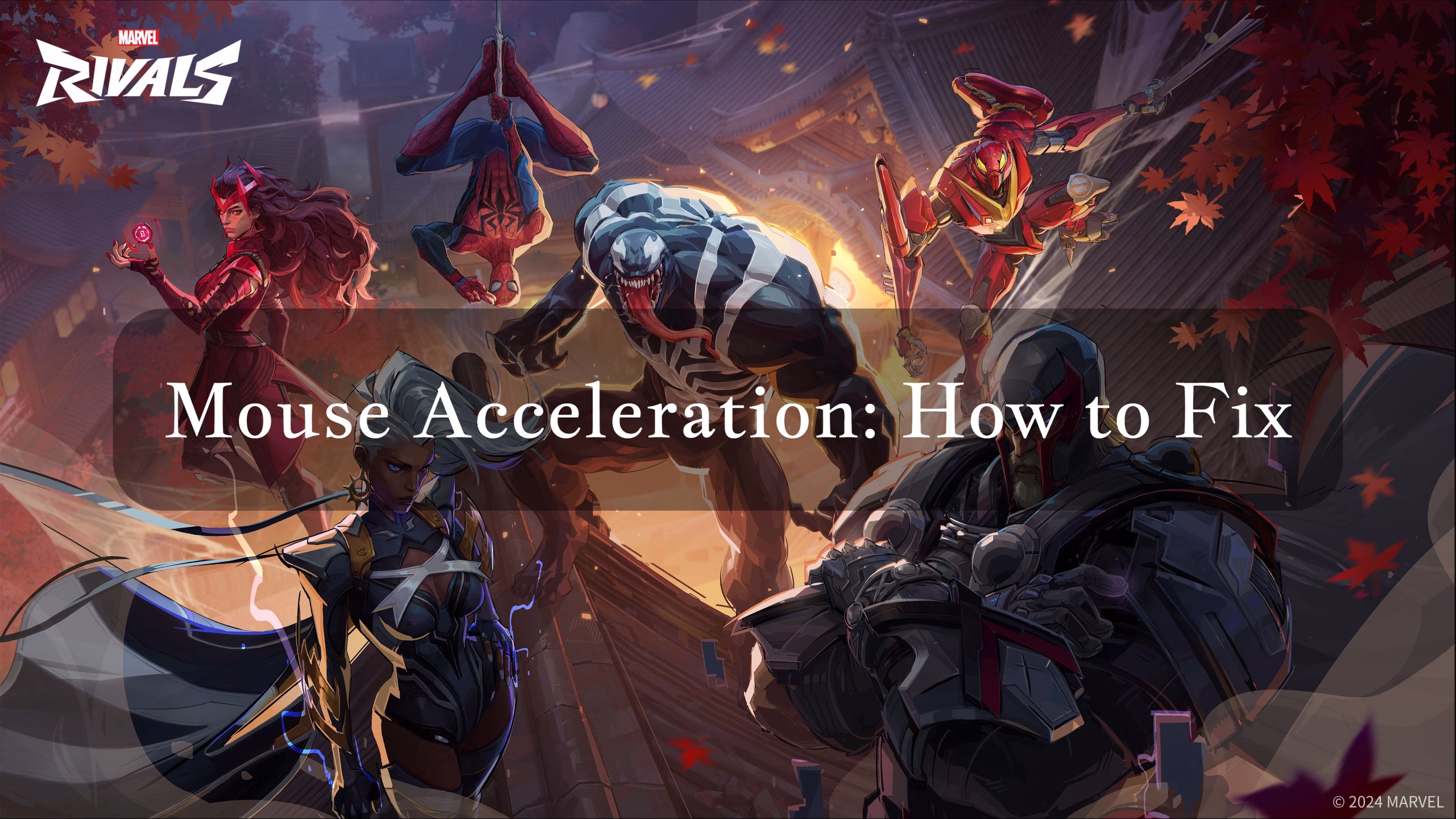 Marvel Rivals Mouse Acceleration
