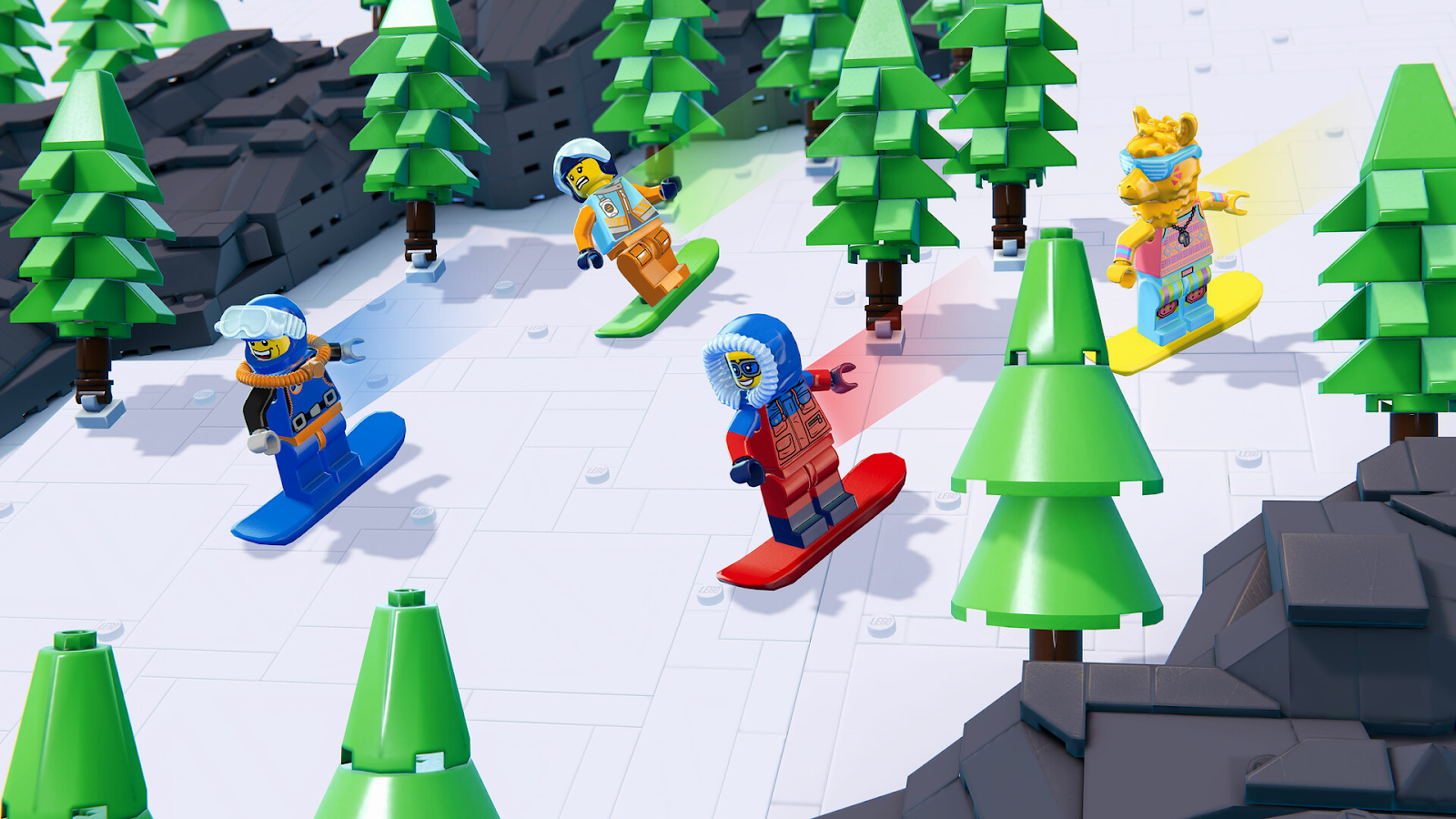 lego snowboard gam,e