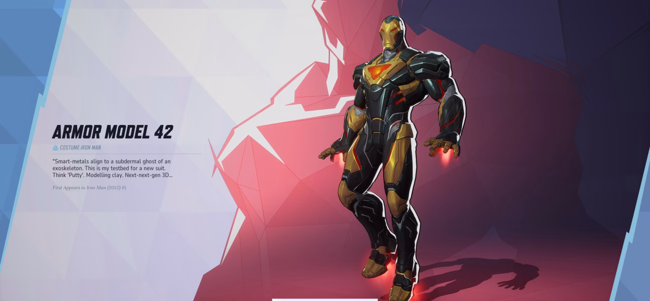 Iron Man Armor Model 42 Skin code