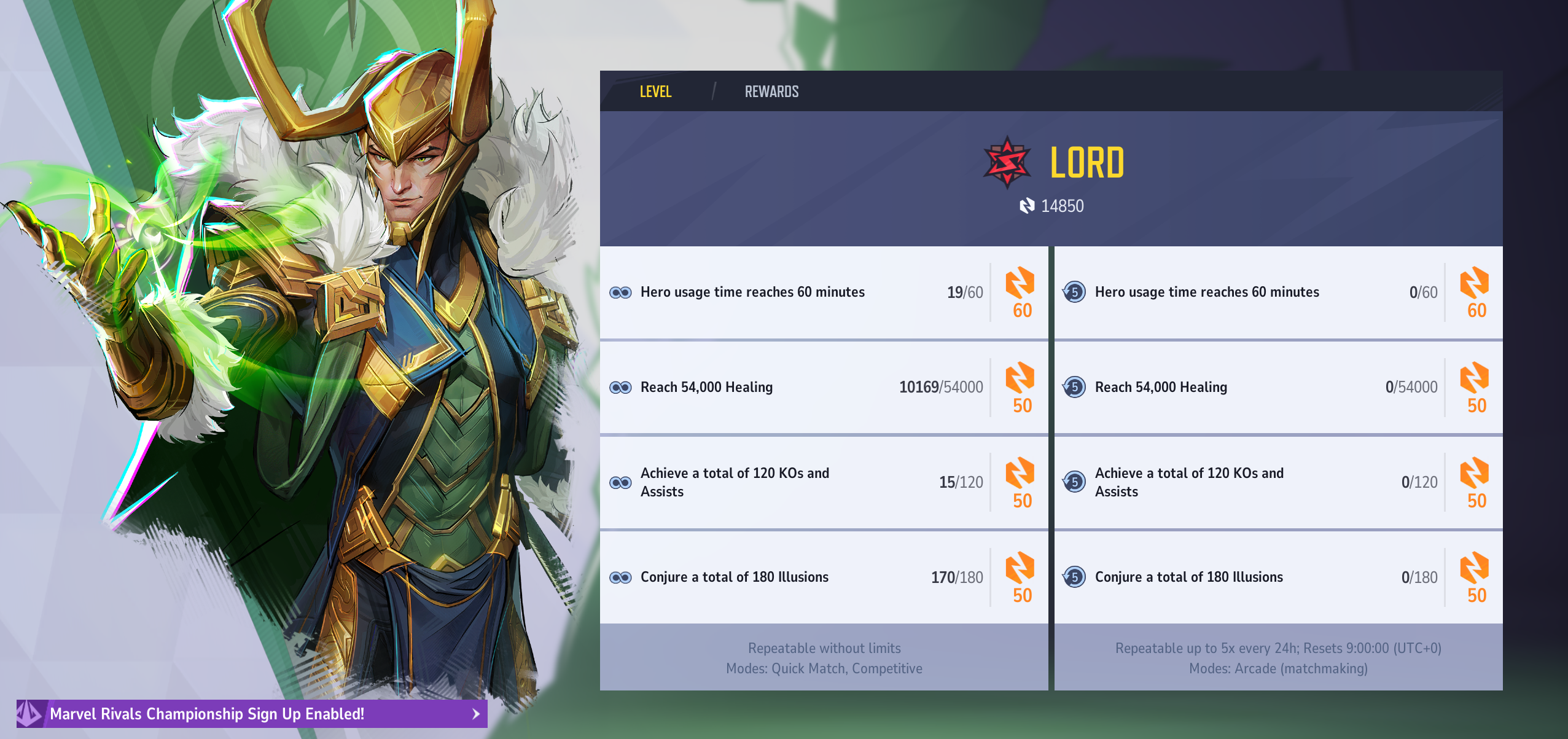 Marvel Rivals Hero Proficiency