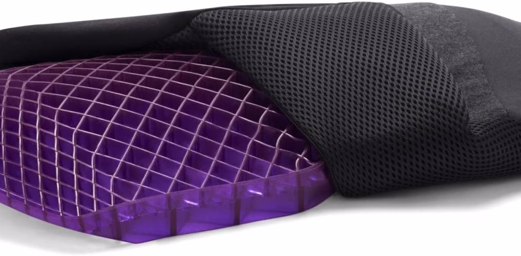 purple back pillow