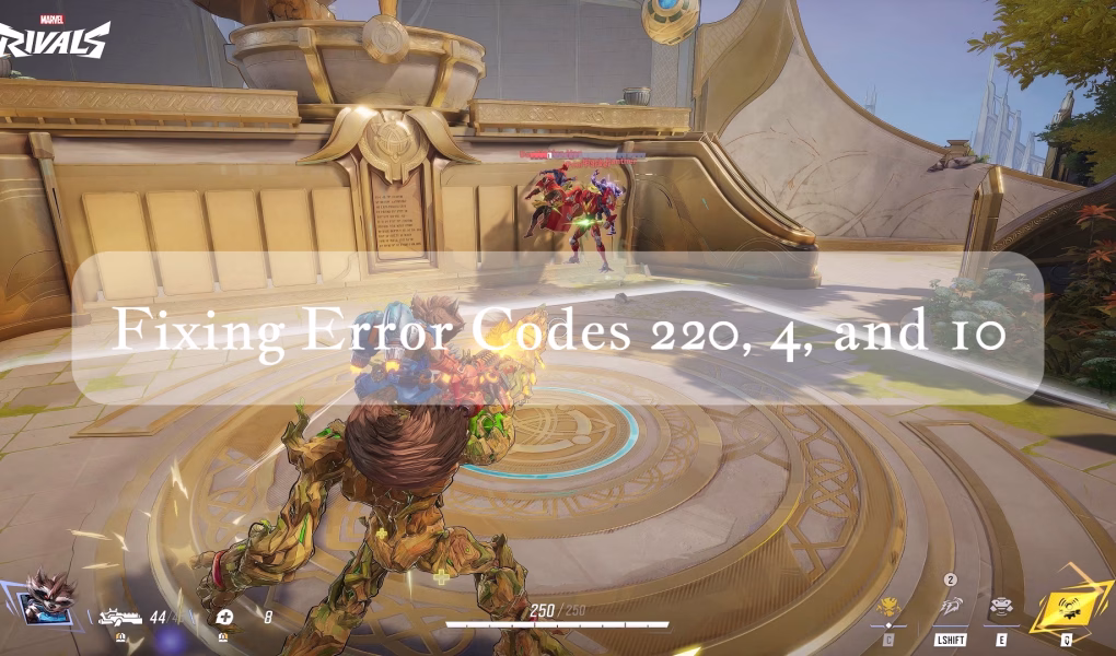 marvel rivals error codes