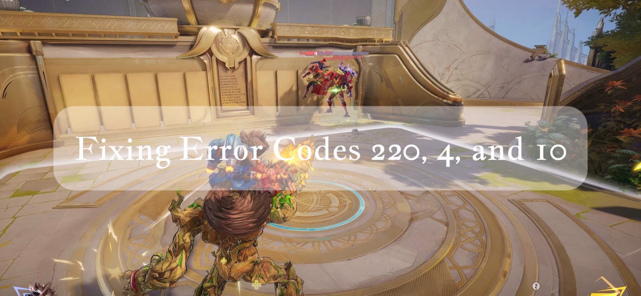 marvel rivals error codes
