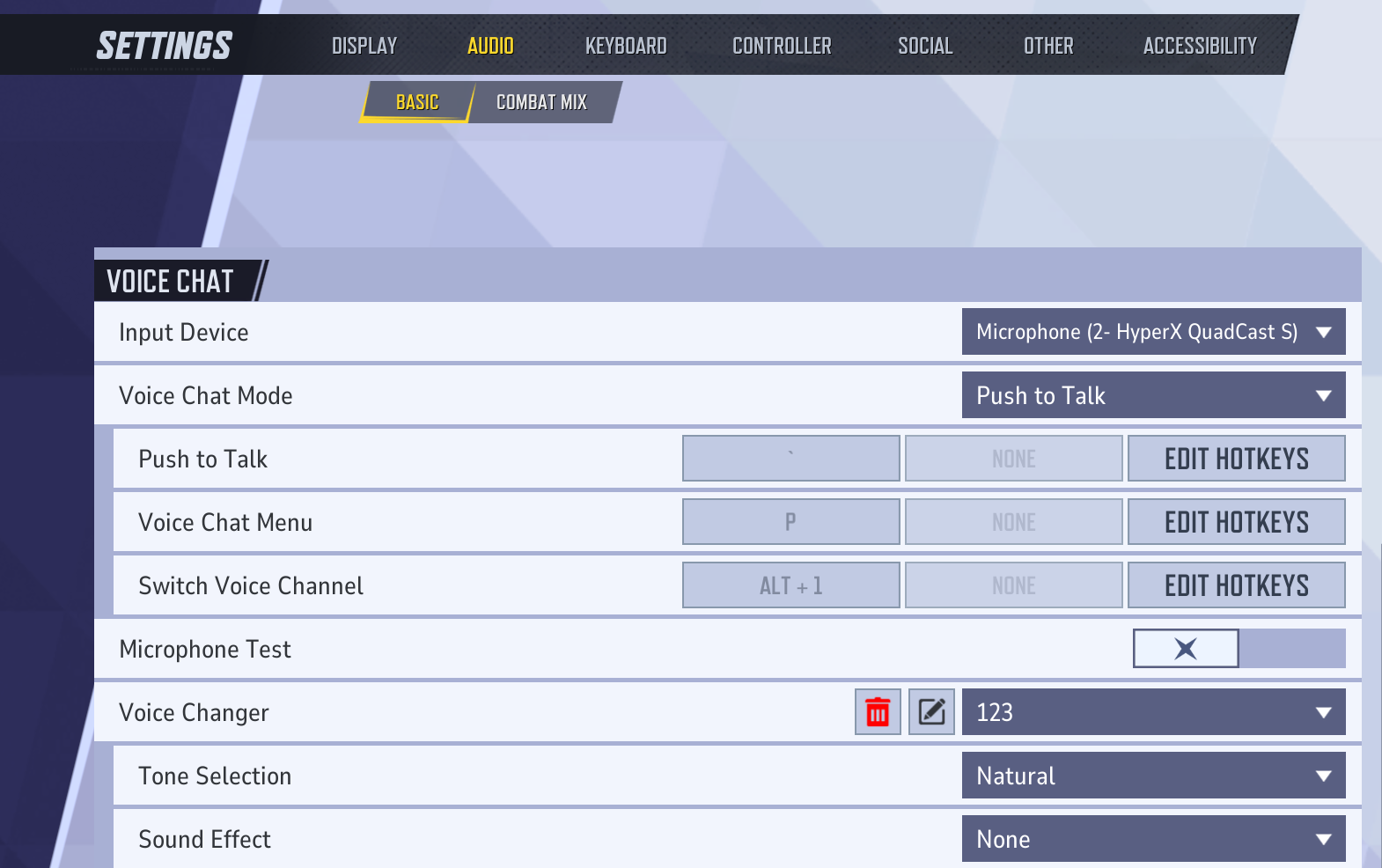 Marvel Rivals in-game voice changer