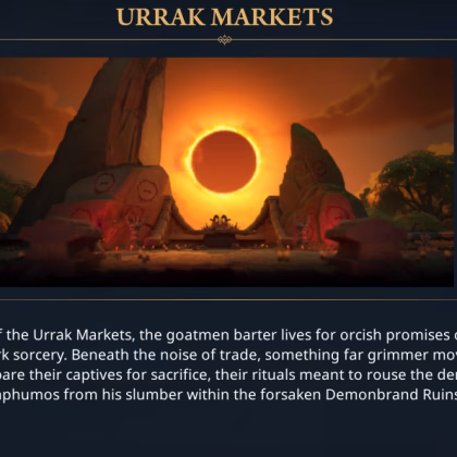 Fellowship Urrak Markets