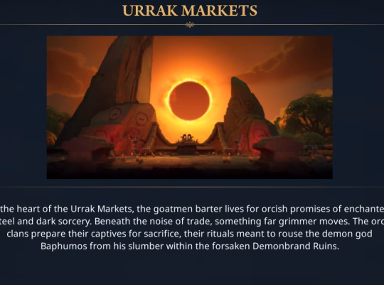 Fellowship Urrak Markets