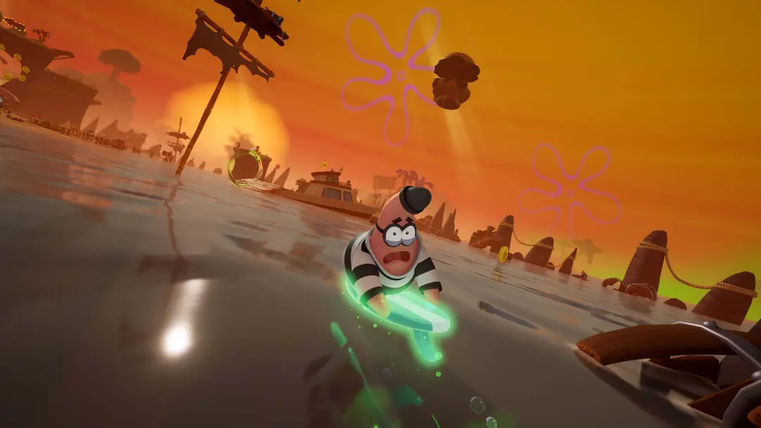 SpongeBob SquarePants: Titans of the Tide gameplay