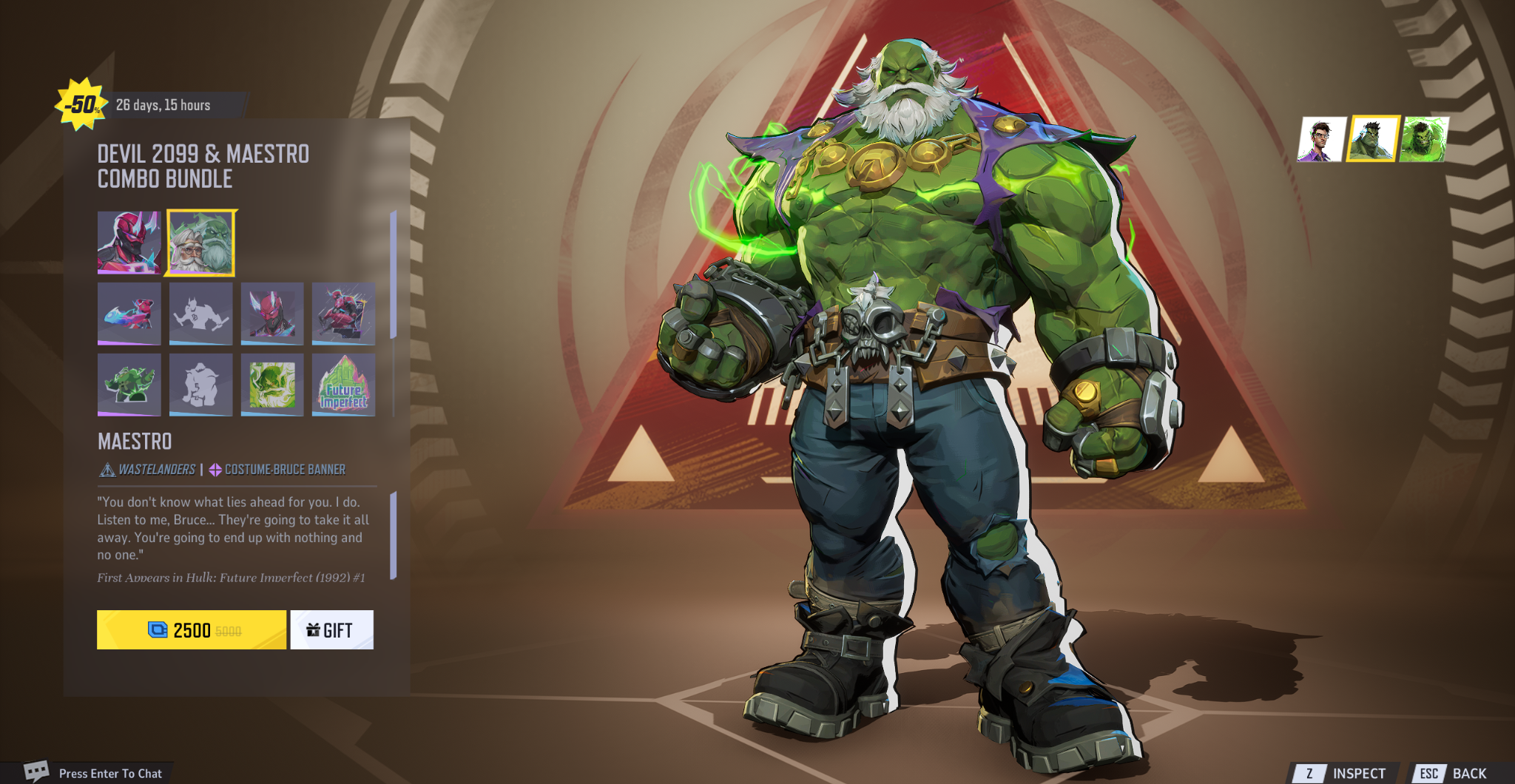 Maestro Hulk Marvel Rivals