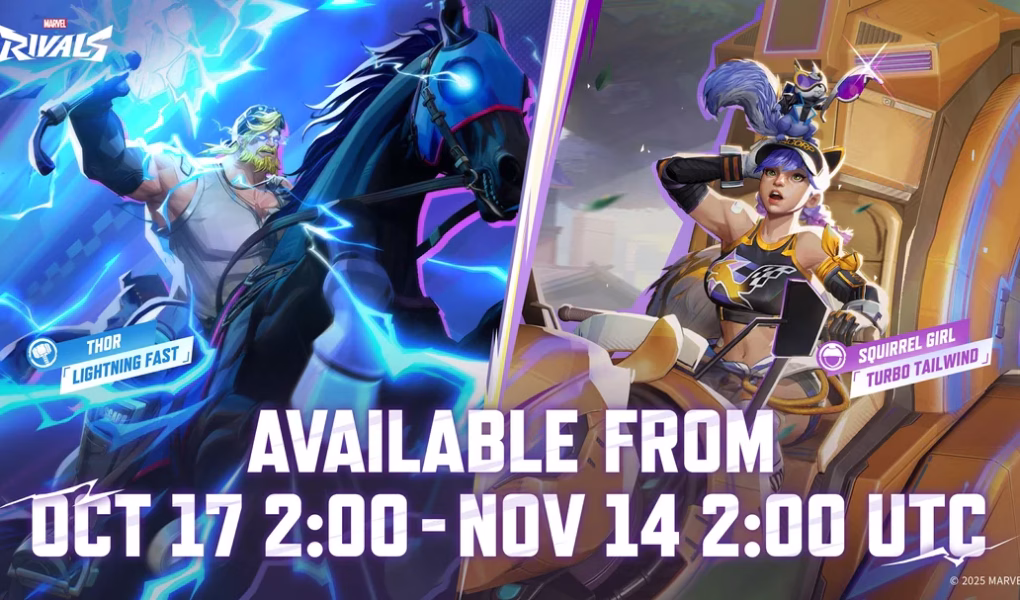 Squirrel Girl - Turbo Tailwind & Thor - Lightning Fast