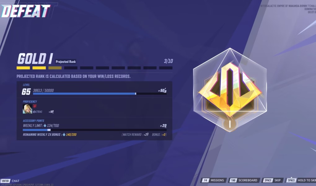 Marvel Rivals Placement Matches