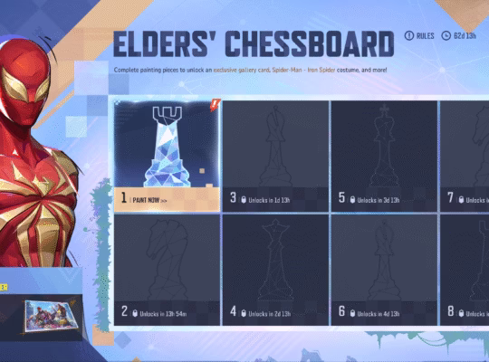 Marvel Rivals Elders’ Chessboard Event